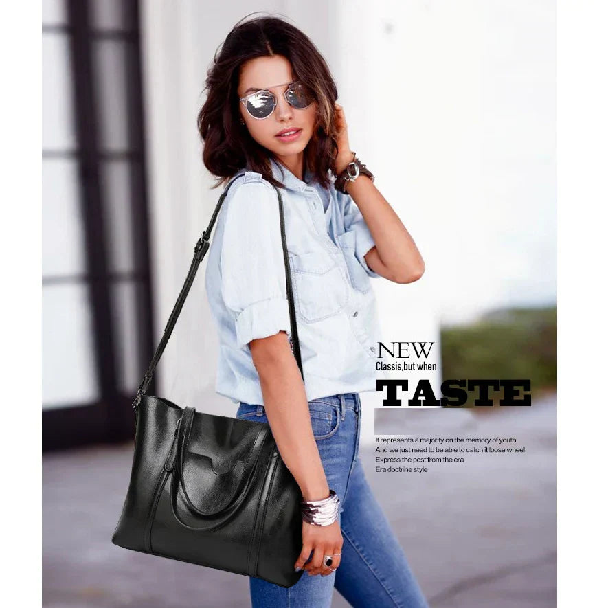 Kelley | Luxuriöse Veganer Lederhandtasche