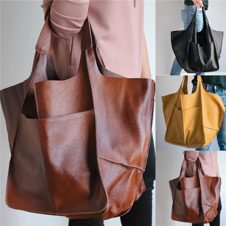 Laura | Vintage-Veganer Ledertasche