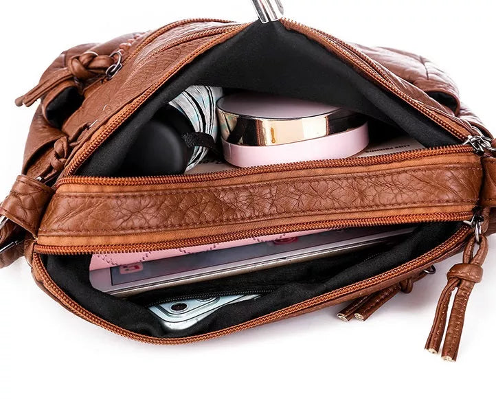 Sophia | Weiche Veganer Ledertasche